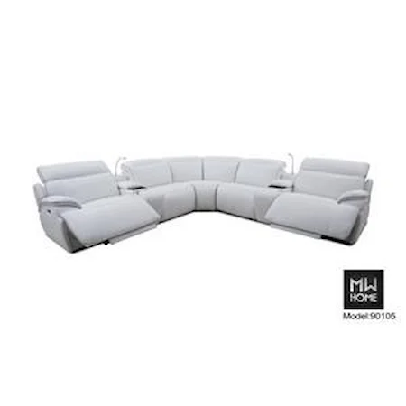 Cosmo 7-Piece Sectional